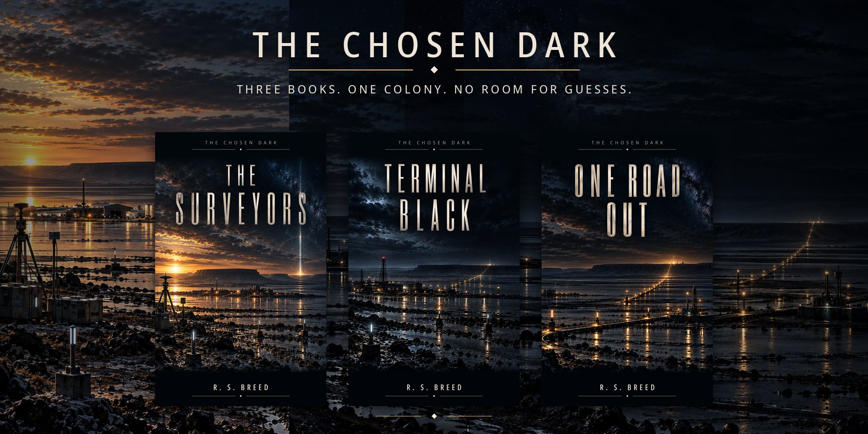 The Chosen Dark — a Fracture Cosmology series by R. S. Breed