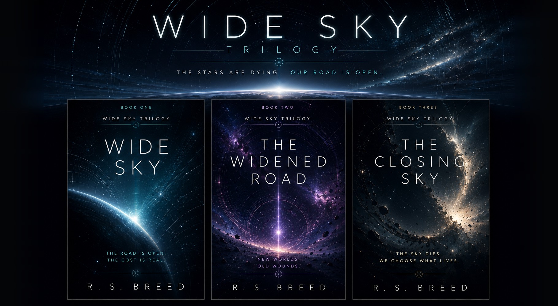 Wide Sky — a Fracture Cosmology adventure by R. S. Breed